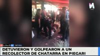 Policías de la Ciudad golpeó a un recolector de chatarra que tenía un cuchillo