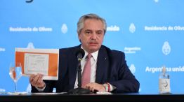 Conferencia de prensa de Alberto Fernández 20210416