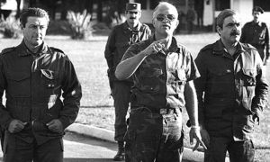 Levantamiento carapintada liderado por Aldo Rico.