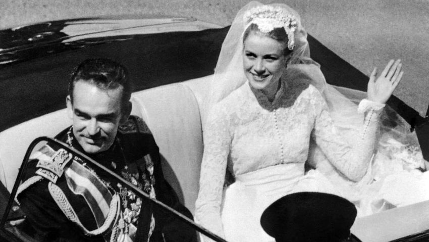 Se cumplen 65 años de la boda de Grace Kelly con el príncipe Rainiero de Mónaco