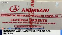 Robo de vacunas en Santiago del Estero 