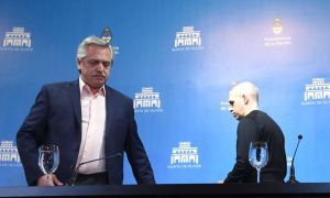Alberto Fernández y Horacio Rodríguez Larreta.