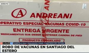 Robo de vacunas en Santiago del Estero