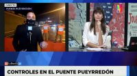 Controles en Pte Pueyrredon