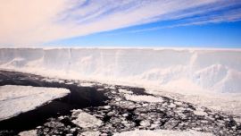 El iceberg A68 se había desprendido de la Antártida en julio de 2017.