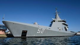 Básicamente el ARA Piedrabuena es igual al primer patrullero entregado, el ARA Bouchard, aunque se mejoraron ciertas cuestiones a pedido de la Argentina.