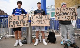 super league protest