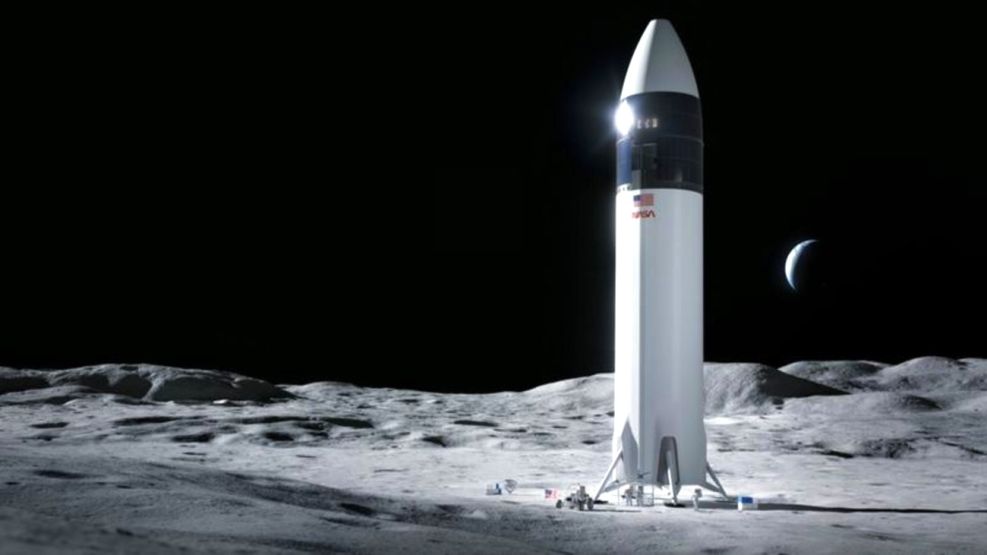 La NASA elige a SpaceX para volver a la Luna