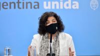 Ministra de Salud Carla Vizzotti. 