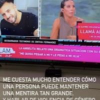 La hermana de Matías de Defederico salió con los tapones de punta contra Cinthia Fernández