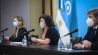 Carla Vizzotti press conference stock