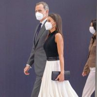 LETIZIA MOSTRO SUS TRABAJADOS BRAZOS LA REINA LUCE SU FIGURA