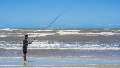 Pesca en playa