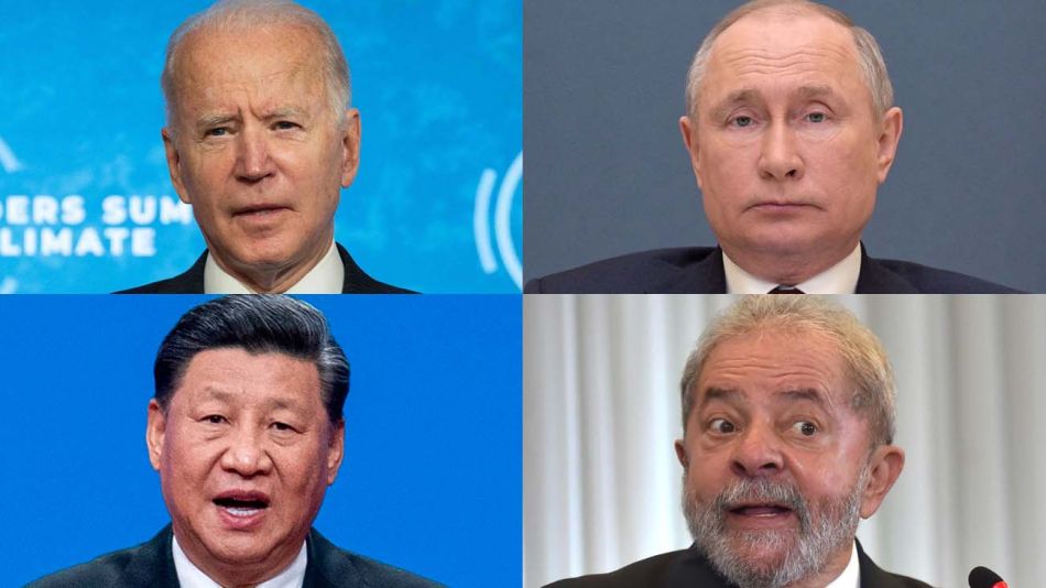 Los 4 grandes: EE.UU, Rusia, China y Brasil.