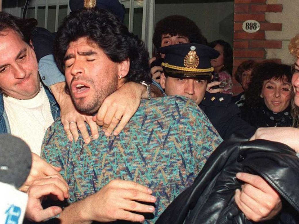 Se cumplen 30 años del día que encontraron a Maradona con 115 gramos de cocaína | Perfil