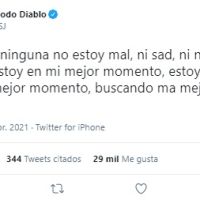 Duki anunció su separación de Brenda Asnicar e hizo un polémico pedido en redes