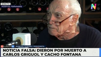 Cacho Fontana desmintió su muerte. Sigue internado por Coronavirus en el Hospital Fernández