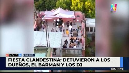Fiesta clandestina en Palermo