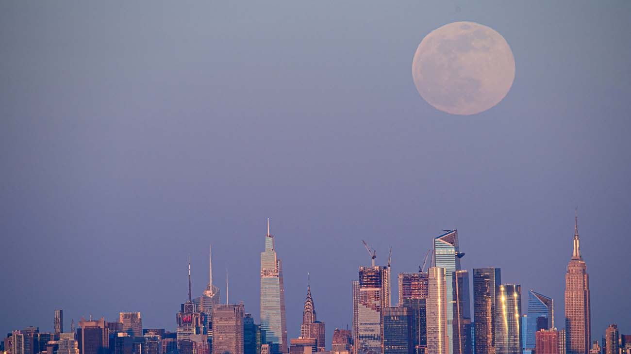 SuperLuna en el mundo