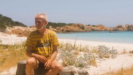 Mario llegó a la isla Budelli en 1989.