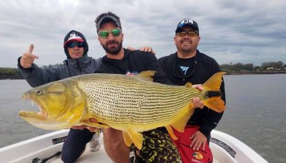 Este grupo formado por Fabian Gamarra, Matías Pavoni y Pablo Lescano dio que hablar en cuanto a la pesca.