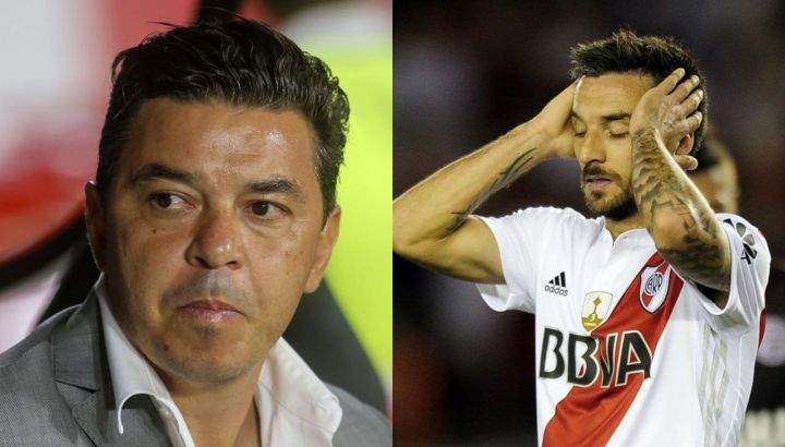 Marcelo Gallardo e Ignacio Scocco