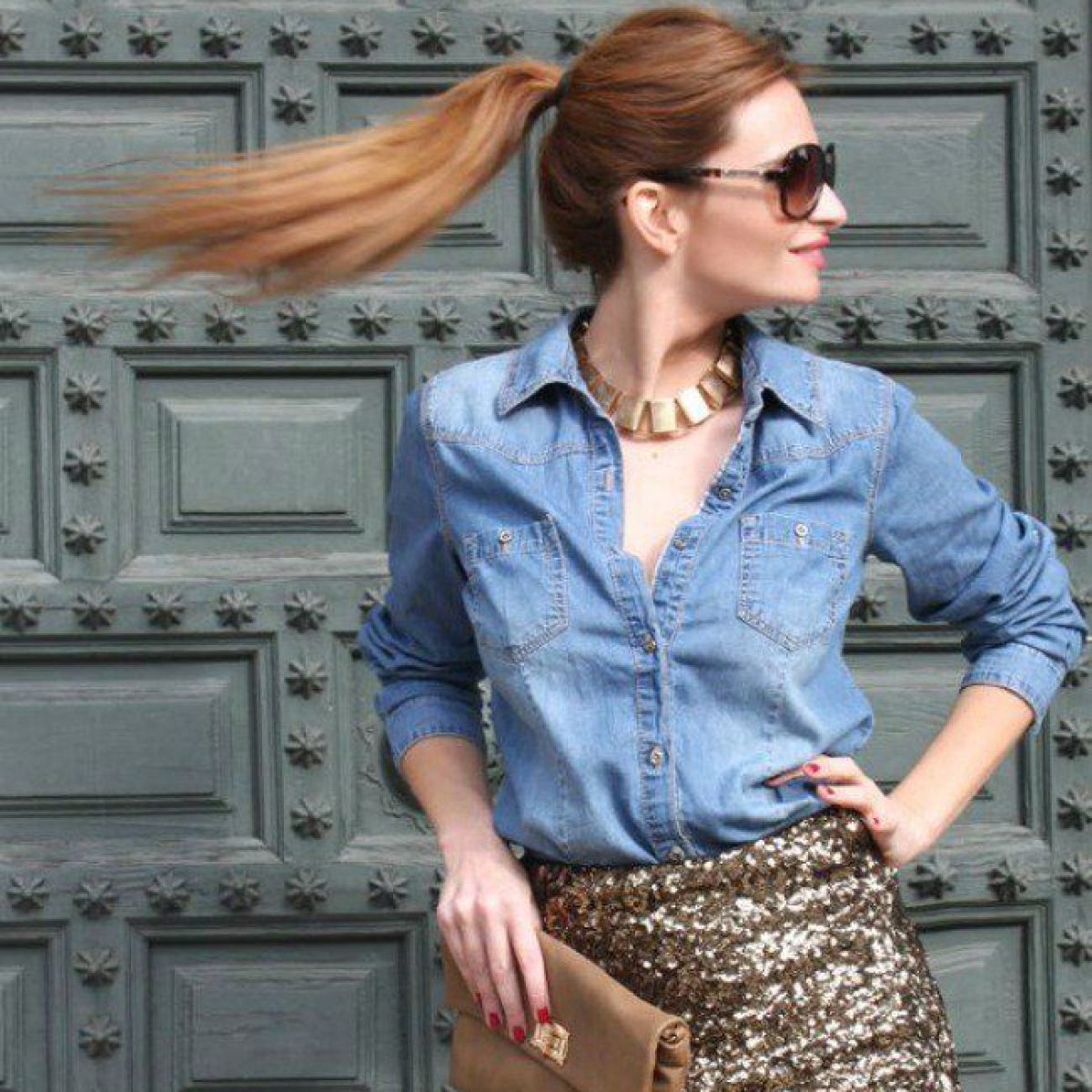 Marie Claire | Looks con camisa de jean para disfrutar en otoño