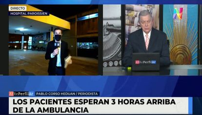 Hospital Paroissien saturado en La Matanza