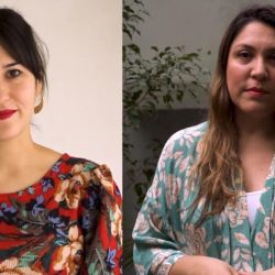 Melanie Tobal y Cintia González Oviedo, las ideólogas del proyecto.