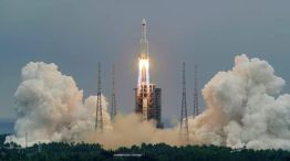 China lanza el primer módulo de su futura estación espacial