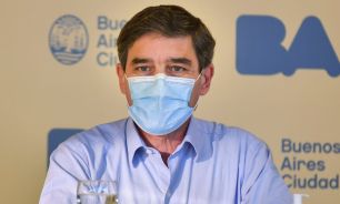 Fernán Quirós, ministro de Salud de la Ciudad.