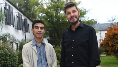 César González y Marcelo Tinelli