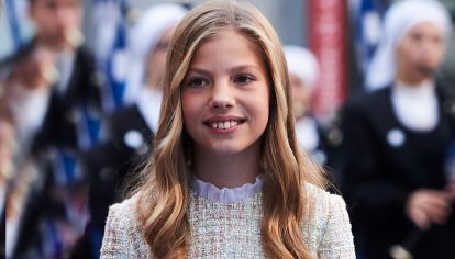 Sofía de Borbón sorprendió con este vestido étnico