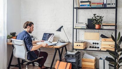 HOME OFFICE. Con la llegada de nuevas restricciones por la segunda ola, crece esta modalidad de trabajo en el país.