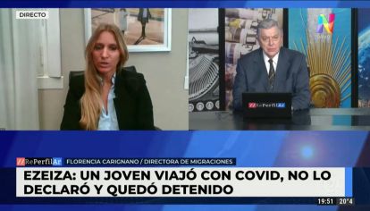 Joven viajó con COVID y no lo declaró