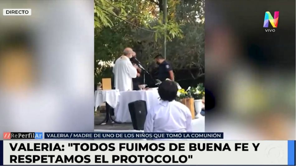 Comunión clandestina | "Todos fuimos creyendo que estaba habilitado”, dijo una creyente