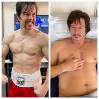 Mark Wahlberg mostró su increíble cambio físico tras aumentar nueve kilos para una película