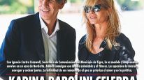 Karina Rabolini celebra cuatro años de amor