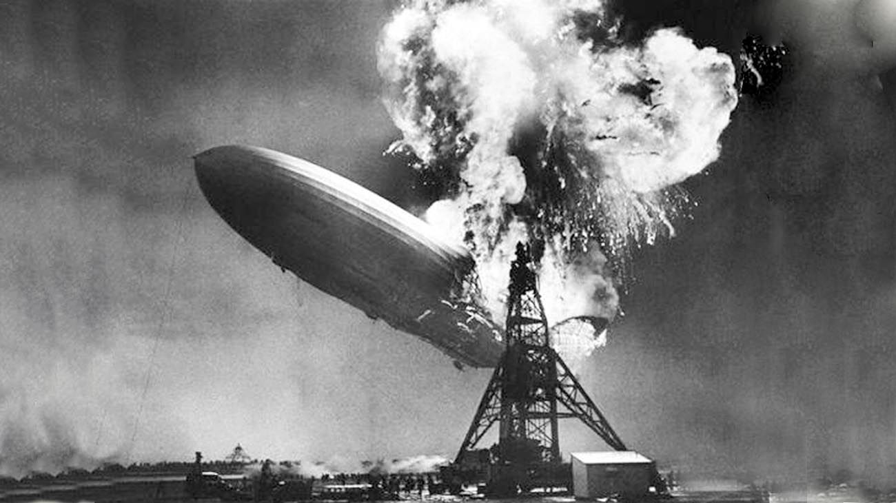  la tragedia del zeppelin Hindenburg en 1937