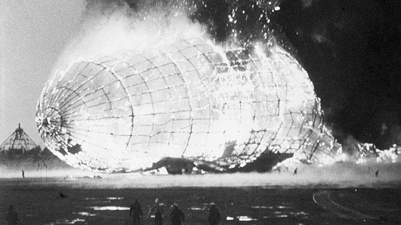  la tragedia del zeppelin Hindenburg en 1937