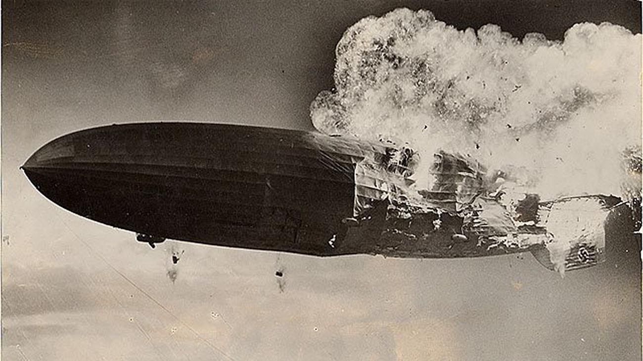  la tragedia del zeppelin Hindenburg en 1937