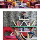 Conocé la nueva casa de Miley Cyrus decorada por su madre: animal print, color y mucho rock