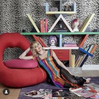 Conocé la nueva casa de Miley Cyrus decorada por su madre: animal print, color y mucho rock