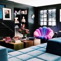 Conocé la nueva casa de Miley Cyrus decorada por su madre: animal print, color y mucho rock