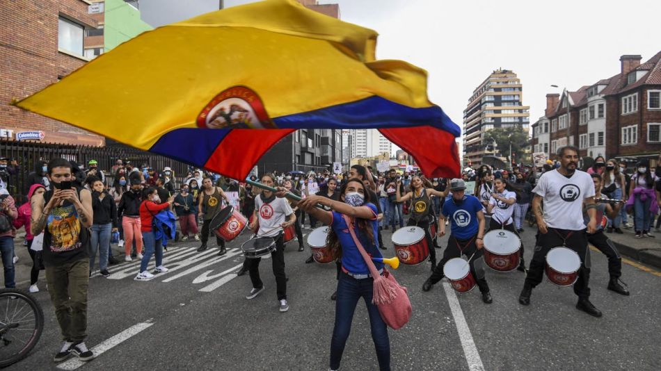 Colombia protesta contra una reforma tributaria 20210505
