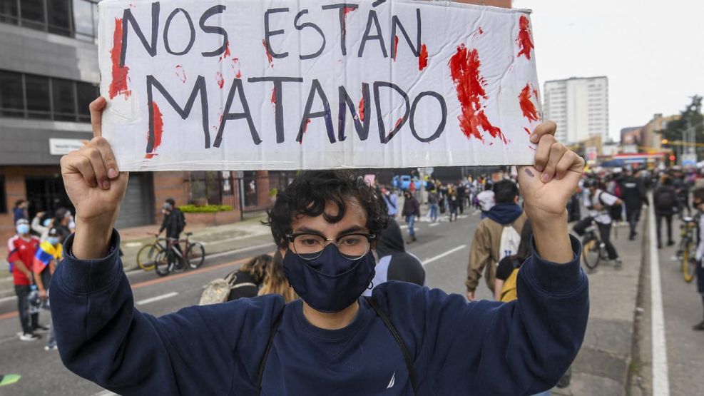 Colombia protesta contra una reforma tributaria 20210505