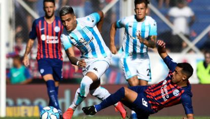 Racing y San Lorenzo mano a mano por la clasificación