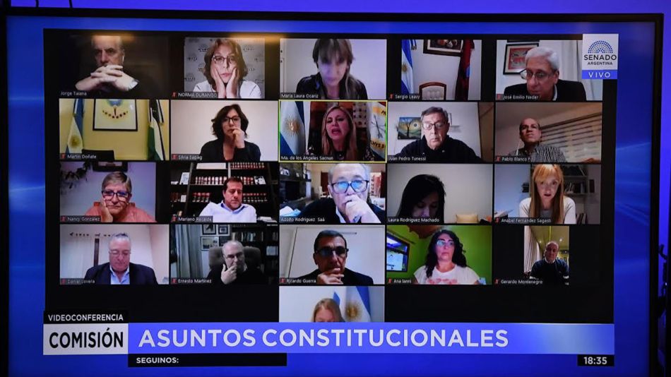 Comisión de Asuntos Constitucionales del Senado 20210506