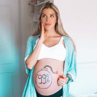 Delfi Ferrari fue madre por primera vez