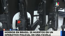 Operativo policial en Brasil